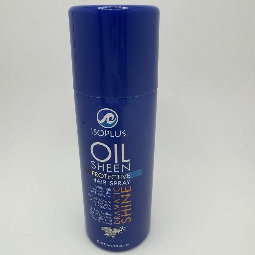 Isoplus Oil Sheen Protective Hair Spray Dramatic 2oz.
